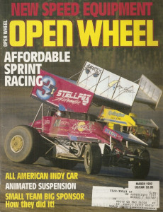 OPEN WHEEL 1992 MAR - LARRY CROCKETT, JERRY HENDERBERG, JIM EDWARDS